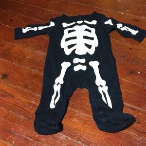 Carters glow in the dark skeleton bodysuit